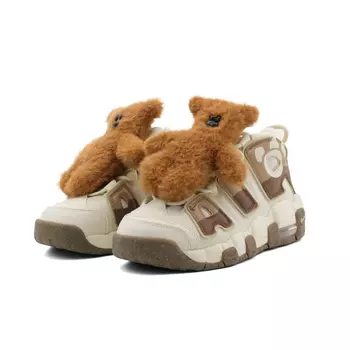 Женские баскетбольные кроссовки Nike Air More Uptempo Vintage, Pastel Yellow