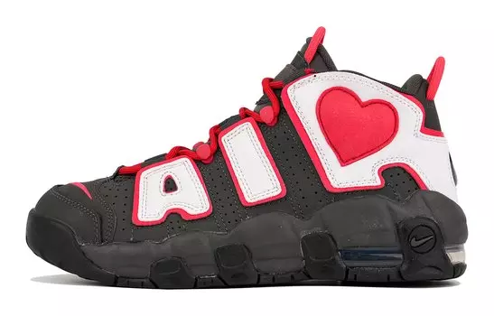 Женские баскетбольные кроссовки Nike Air More Uptempo Vintage, Black