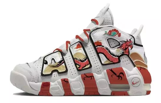 Женские баскетбольные кроссовки Nike Air More Uptempo Vintage, White