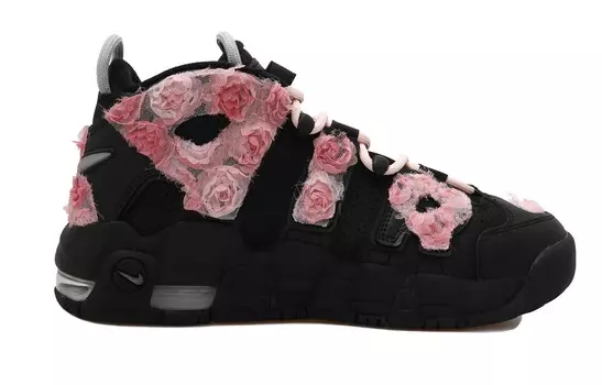 Женские баскетбольные кроссовки Nike Air More Uptempo Vintage, Black