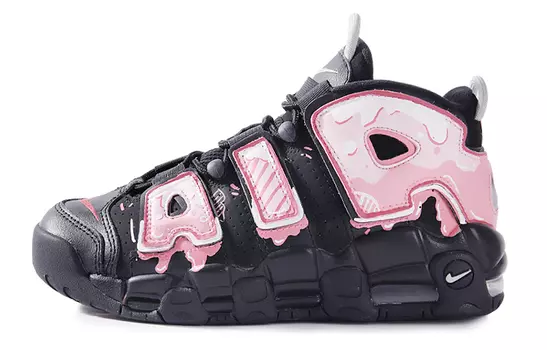 Женские баскетбольные кроссовки Nike Air More Uptempo Vintage, Black