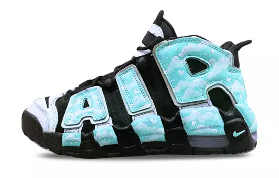 Женские баскетбольные кроссовки Nike Air More Uptempo Vintage, Sky Blue