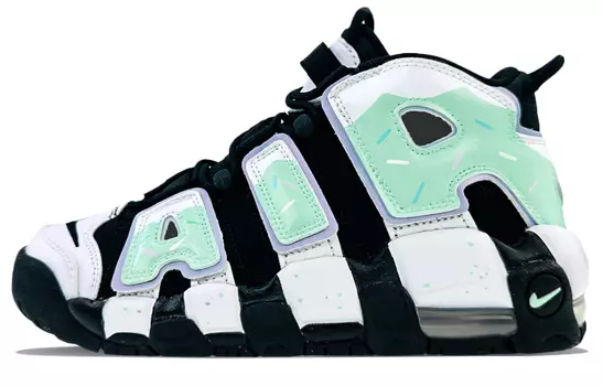 Женские баскетбольные кроссовки Nike Air More Uptempo Vintage, Black