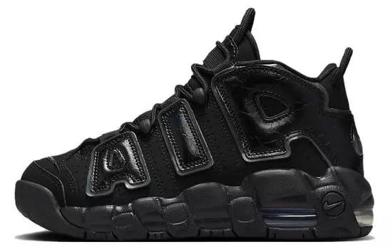 Женские баскетбольные кроссовки Nike Air More Uptempo Vintage, Black