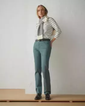 Женские базовые полуузкие брюки Lloyd's, зеленый