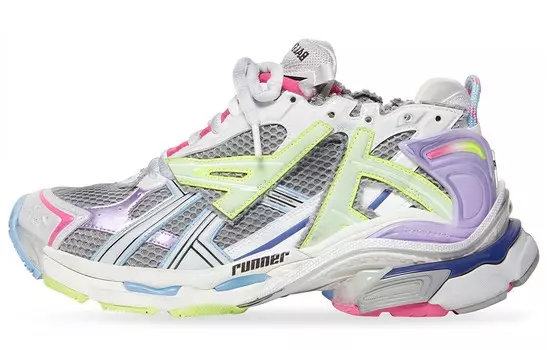 Женские беговые кроссовки «Серый светло-фиолетовый» Balenciaga