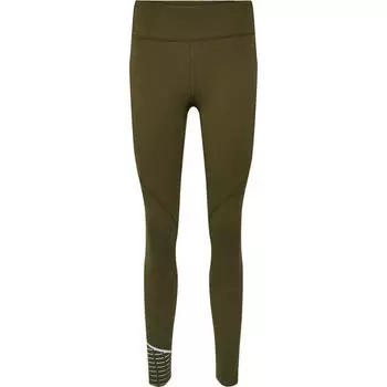 Женские беговые леггинсы Nwlchicago Warm Tights с функцией контроля влажности NEWLINE, цвет gruen