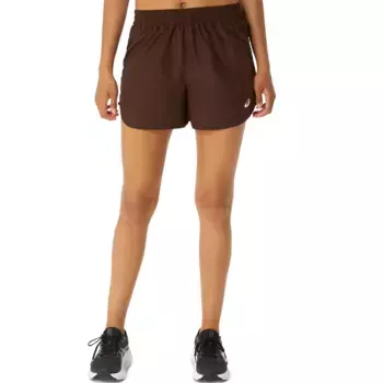 Женские беговые шорты NAGINO RUN ADJUSTABLE 4IN SHORT Asics, коричневый