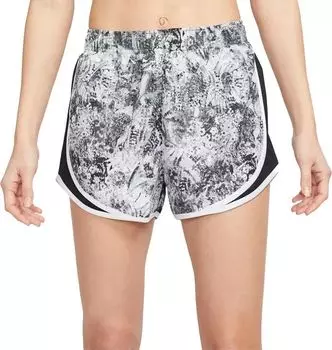 Женские беговые шорты с принтом Nike Dri-FIT Tempo, черный