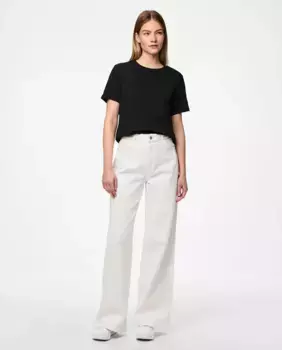 Женские белые джинсы Pieces, белый