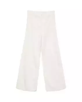 Женские белые джинсы широкие штанины Vero Moda, белый