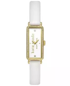 Женские белые кожаные часы Rosedale с тремя стрелками Pro-Planet, 32 мм kate spade new york, белый