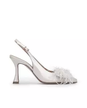 Женские белые кожаные туфли Pedro Miralles, белый