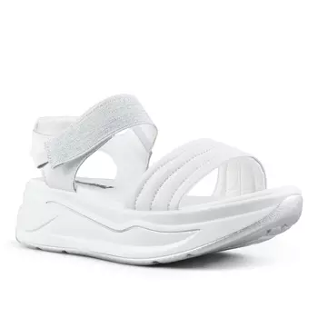 Женские белые повседневные сандалии на платформе Tendenz