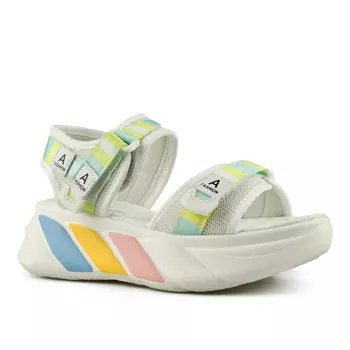 Женские белые повседневные сандалии на платформе Tendenz