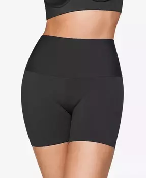 Женские бесшовные шорты-комбинации Stay-In-Place Leonisa, черный