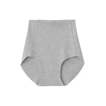 Женские бесшовные шорты Muji с завышенной талией, темно-серый