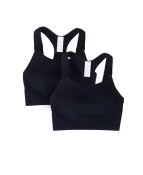 Женские бесшовные спортивные бюстгальтеры для беременных и кормящих, комплект из 2 шт. Ingrid + Isabel