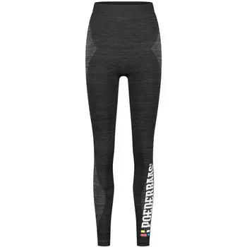 Женские бесшовные термобрюки Poederbaas, цвет schwarz