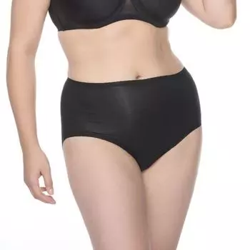 Женские бесшовные трусики-бикини A225 Naomi & Nicole, цвет deep black