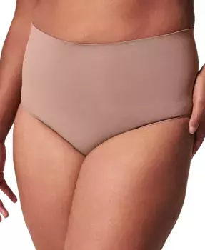 Женские бесшовные утягивающие трусы 40047R SPANX, коричневый