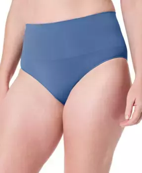 Женские бесшовные утягивающие трусы 40047R SPANX, синий