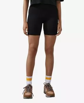 Женские бесшовные велосипедки в рубчик COTTON ON, черный