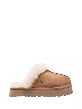 Женские бежевые тапочки disquette Ugg