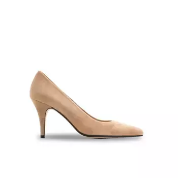 Женские бежевые замшевые туфли Mad Pumps, бежевый