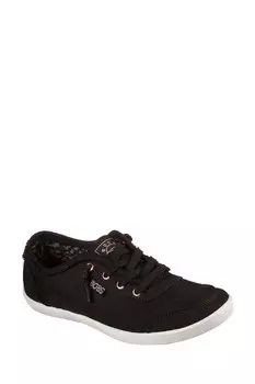 Женские бобы b симпатичные спортивные кроссовки Skechers, черный