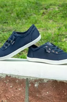Женские бобы b симпатичные спортивные кроссовки Skechers, синий