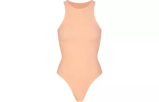 Женские боди с высоким воротом, подойдет всем. Выцветший нектар Skims, FADED NECTAR/Faded Nectar