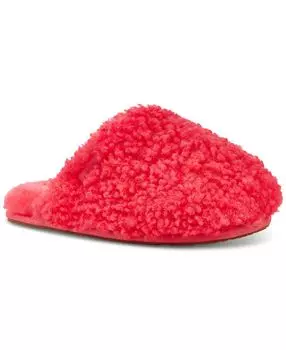 Женские большие фигурные шлепанцы UGG