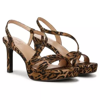 Женские босоножки Abby от Naturalizer, искусственная кожа с леопардовым принтом