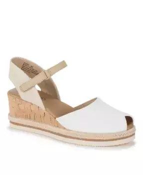 Женские босоножки Acadia на платформе с открытым носком Baretraps, белый