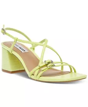 Женские босоножки Arline на блочном каблуке с ремешками Steve Madden, зеленый