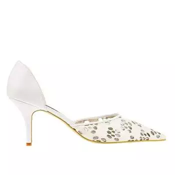 Женские босоножки белые Tendenz