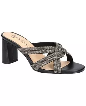 Женские босоножки без шнуровки Carmen на каблуке Bella Vita