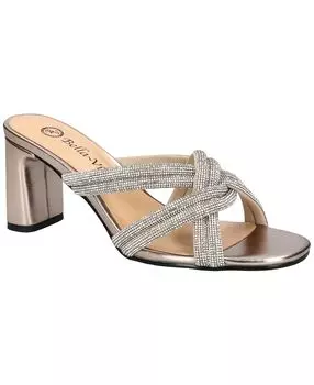 Женские босоножки без шнуровки Carmen на каблуке Bella Vita, золотой