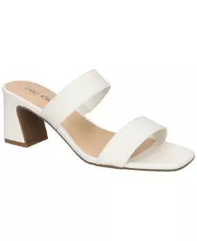 Женские босоножки без шнуровки Clovelle на блочном каблуке Easy Street, цвет White