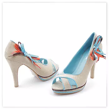 Женские босоножки бежевые Tendenz