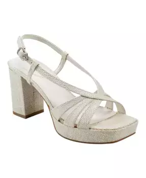 Женские босоножки Brie на платформе с ремешками Bandolino, белый
