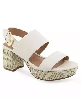 Женские босоножки Camilia на каблуке-лодочке Aerosoles, белый