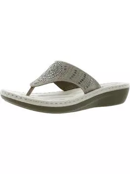 Женские босоножки Cienna с декоративным узором Cliffs by White Mountain, цвет stone/fabric