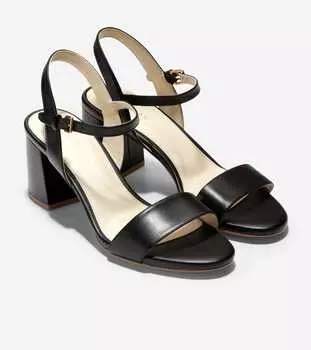 Женские босоножки Cole Haan Josie Block Heel, черный