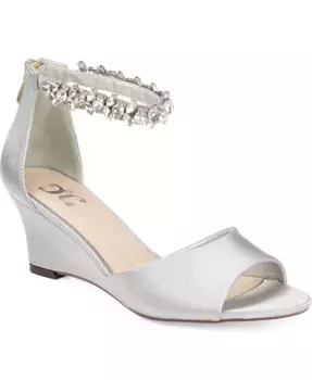 Женские босоножки Connor Wedges Journee Collection, серый