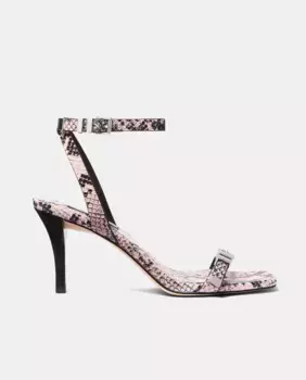 Женские босоножки Darrington со змеиным принтом Michael Michael Kors, цвет Rosa