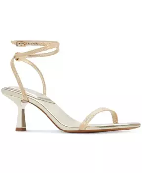 Женские босоножки Dime Strappy с квадратным носком ALDO, золотой