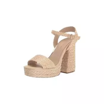 Женские босоножки Dolly Wedge из натуральной рафии Kenneth Cole, цвет natural raffia