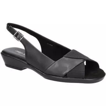 Женские босоножки Drew с открытым носком и ремешком на щиколотке Easy Street, цвет black/croco